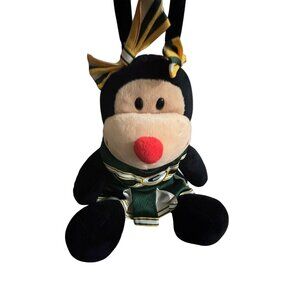 Build-A-Bear Ladybug Plush W/ NFL Green Bay Packers Cheerleader Outfit & Bow 16”